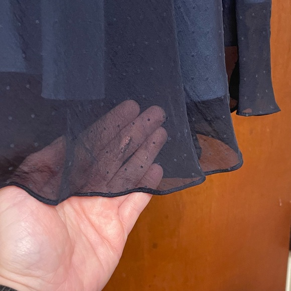 Express Navy Blue Cocktail Dress - Size 1/2 - Picture 13 of 13